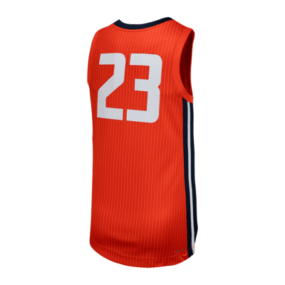 Jersey de básquetbol universitario Nike Replica para hombre Illinois