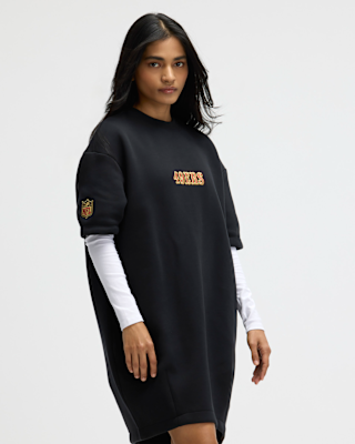 Женское платье San Francisco 49ers Rivalries Collection Oversized Tech Fleece Nike NFL Dress