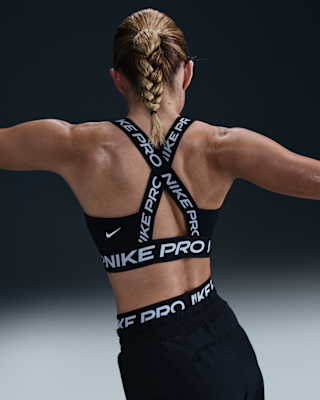 Женские  Nike Pro Light-Support Non-Padded Sports Bra