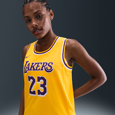 Los Angeles Lakers Icon Edition Men's Nike Dri-FIT NBA Swingman Jersey