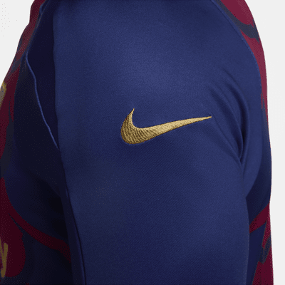 FC Barcelona Strike Men's Nike Dri-FIT Soccer Pre-Match Drill Top