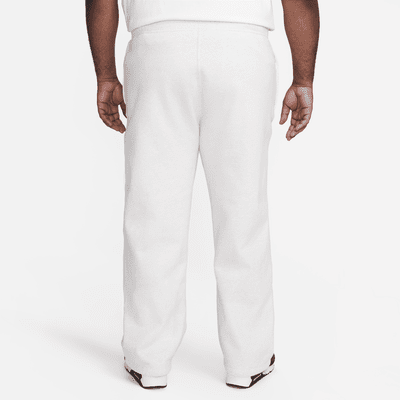 Nike Solo Swoosh Men's Open-Hem Fleece Pants