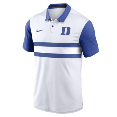 Polo universitario Nike Dri-FIT para hombre Duke Blue Devils Primetime Campus Vapor