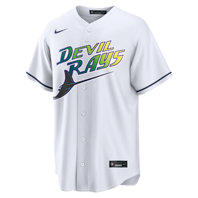 Junior Caminero Tampa Bay Rays Men's Nike MLB Replica Jersey