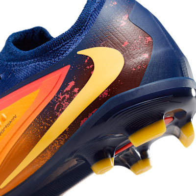 Tacos de fútbol para terrenos múltiples para niño talla grande Nike Jr. Phantom 6 Low Pro "Erling Haaland"