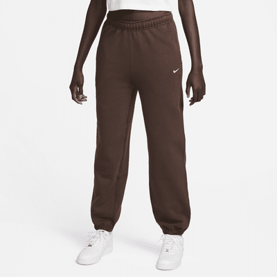 Nike Solo Swoosh Pantalons de teixit Fleece - Dona