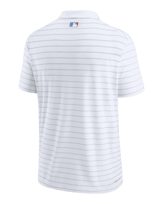 Nike Rewind Stripe (MLB Brooklyn Dodgers) Men's Polo.