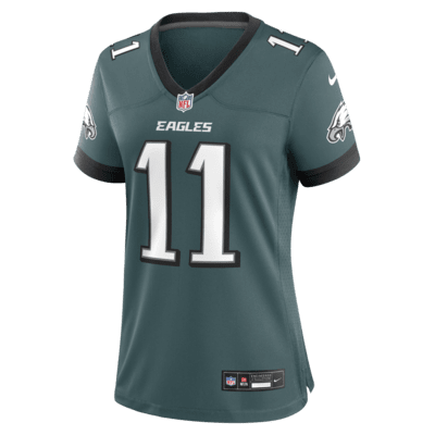 A.J. Jersey de la NFL Nike Game para mujer Brown Philadelphia Eagles