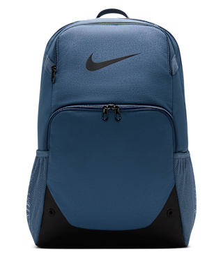 nike brasilia 6 medium unisex backpack-blue backpack The front zip pocket is ideal for keeping your accessories separate from other items Nike Brasilia Medium Backpack -