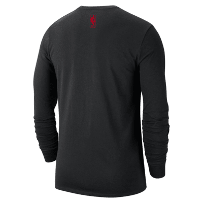 Portland Trail Blazers Essential City Edition Men's Nike NBA Long-Sleeve T-Shirt