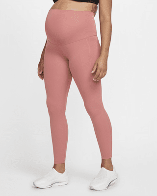 Женские тайтсы Nike (M) One High-Waisted 7/8 Leggings with Pockets (Maternity)