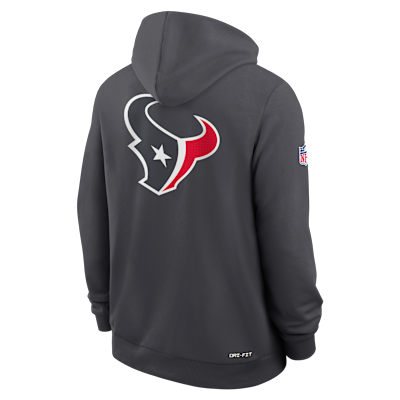 Houston Texans Utility Player Sideline Men's Nike Dri-FIT NFL Full-Zip Hoodie