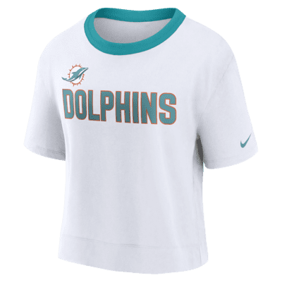 Lids Miami Dolphins Nike Women's Logo Essential T-Shirt