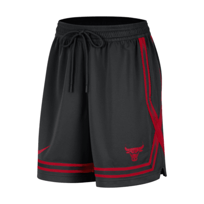 Calções NBA Nike Dri-FIT Chicago Bulls Fly Crossover para mulher