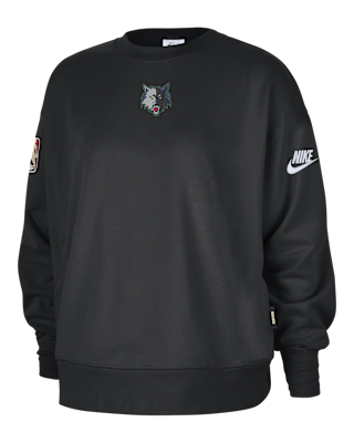 Женский свитшот Minnesota Timberwolves Hardwood Classics Nike NBA Phoenix Fleece Premium Crewneck