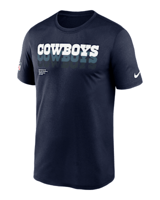 Мужская футболка Dallas Cowboys Sideline Team Issue Legend Nike Dri-FIT NFL