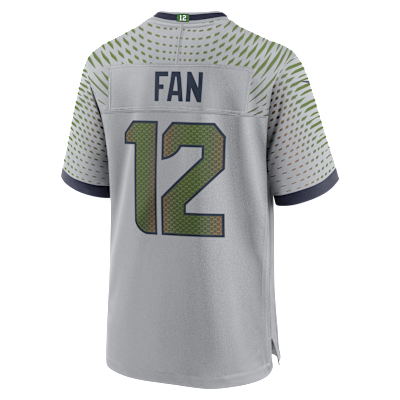 12s Seattle Seahawks Rivalries Collection Men’s Nike NFL Game Jersey