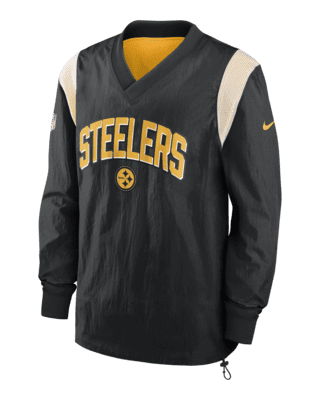 Nike Athletic (nfl Pittsburgh Steelers) Sleeveless Pullover Hoodie in Black  for Men