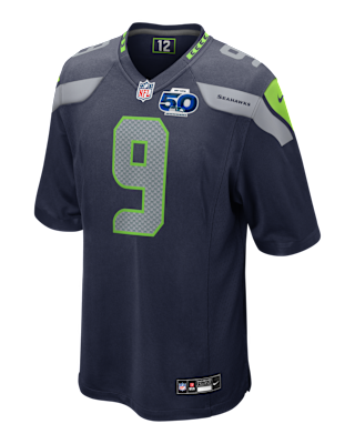 Мужские джерси Kenneth Walker III Seattle Seahawks 50th Anniversary Nike NFL Game Jersey