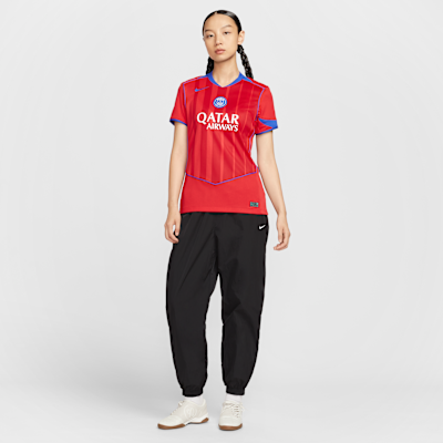 Jersey de fútbol Nike Dri-FIT Replica Total 90 del Paris Saint-Germain alternativo 2025/26 Stadium para mujer