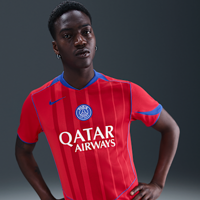 Jersey de fútbol Nike Dri-FIT Replica Total 90 del Paris Saint-Germain alternativo 2025/26 Stadium para hombre