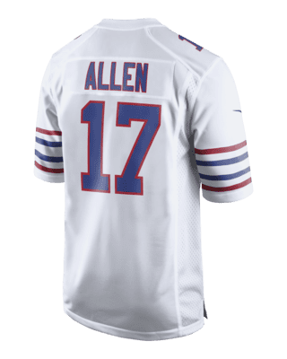 Men's Buffalo Bills Josh Allen Nike Black RFLCTV Limited Jersey