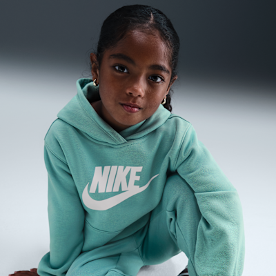 Conjunto de sudadera con gorro para niños talla chica Nike Sportswear Club Fleece
