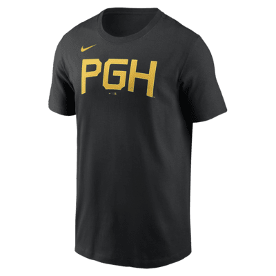 Nike MLB Pittsburgh Pirates City Connect Legend camiseta en Amarillo