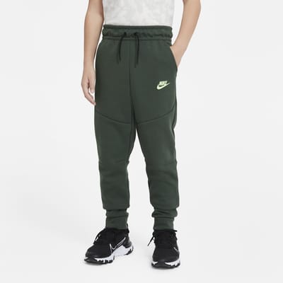 nike sportswear tech fleece green