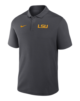 Мужские  LSU Primetime Victory Primary Logo Nike Dri-FIT College Polo