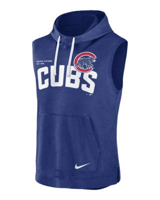 Nike Athletic (MLB Chicago Cubs) Men's Sleeveless Pullover Hoodie