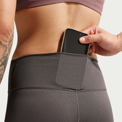 Nike One Seamless Front Leggings de talle alto y longitud completa - Mujer