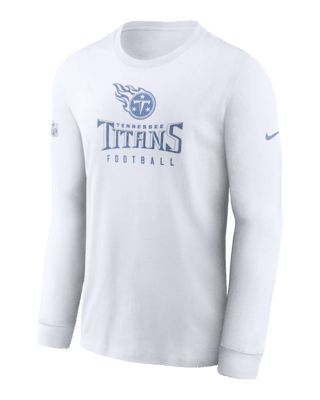 Tennessee Titans Nike Sideline Team Velocity Performance Long Sleeve T-Shirt  - Light Blue