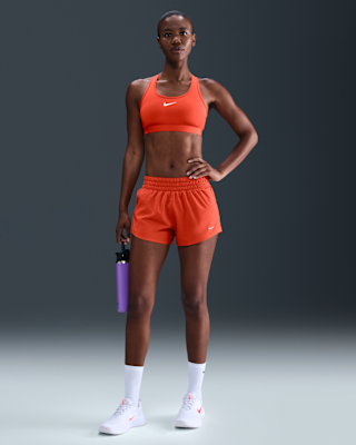 Женские шорты Nike One Dri-FIT Mid-Rise 3" Brief-Lined Shorts