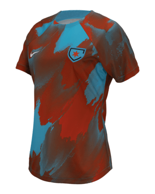 Женские  Chicago Red Stars Nike NWSL Pre-Match Top