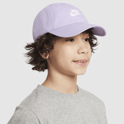 Gorra desestructurada Futura Wash para niños Nike Club