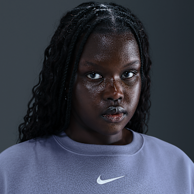 Nike Sportswear Phoenix Fleece Women's Oversized Crew-Neck Sweatshirt (Plus Size)