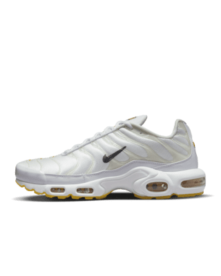 white tns with gold tick