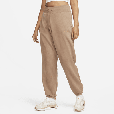 Pants de tiro alto para mujer Nike Sportswear Phoenix Fleece