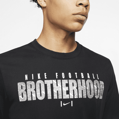 Nike Soccer Dri-FIT F.C. logo printed t-shirt in black