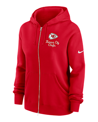Женское худи Kansas City Chiefs Phoenix Rewind Nike NFL Full-Zip Hoodie