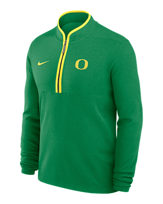 Мужские  Oregon Victory Nike Dri-FIT College 1/2-Zip Long-Sleeve Top