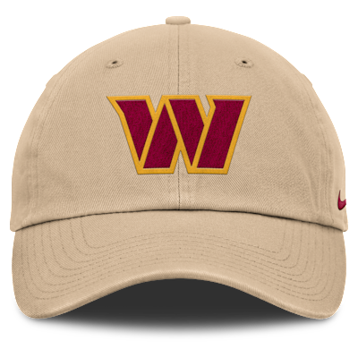 Gorra ajustable Nike de la NFL para hombre Washington Commanders Club