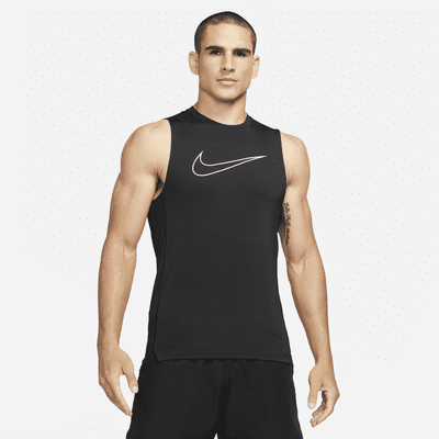 genade Daarbij Converteren Nike Pro Dri-FIT Men's Slim Fit Sleeveless Top. Nike.com
