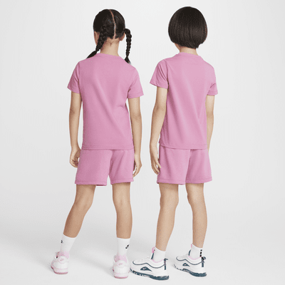 Conjunto de dos piezas con shorts de tejido Knit para preescolar Nike Club