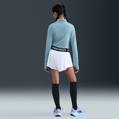 Nike Pro Big Kids' (Girls') Dri-FIT 2-in-1 Shorts
