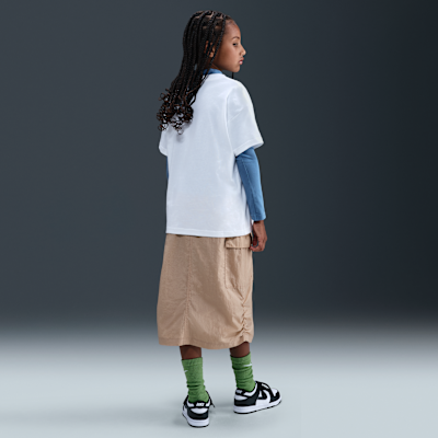 Playera para niños talla grande Nike Sportswear