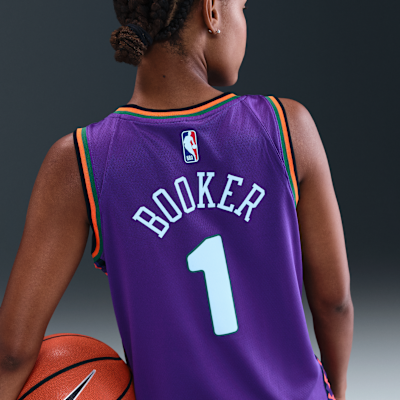 เสื้อแข่งผู้ชาย Nike Dri-FIT NBA Swingman Devin Booker Phoenix Suns 2024/25 City Edition
