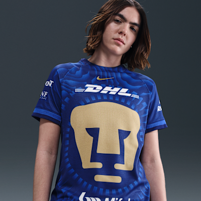 Jersey de fútbol Nike Dri-FIT Replica de los Pumas UNAM visitante 2025/26 Stadium para mujer