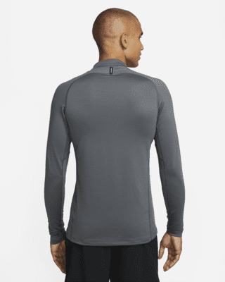 Nike Pro Warm Men's Long-Sleeve Mock Training Top.